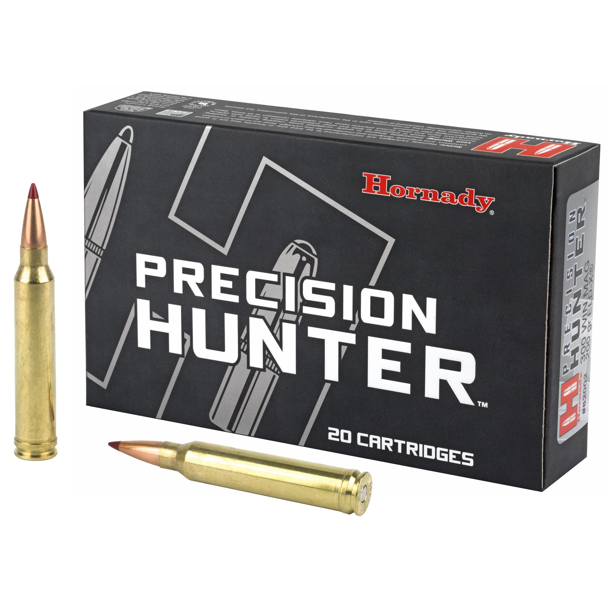 ISS82002 #1. Ammo 300 WM 200Gr Hornady ELD-X Precision Hunter 20's