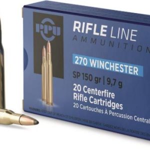 AOFPVA-027 #1. Ammo 270 Win 150Gr PPU SP 20's