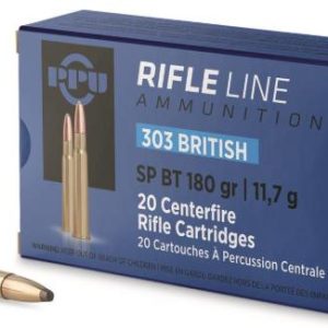 AOFPVA-125 #1. Ammo 303 Brit 180gr PPU SP BT 20's