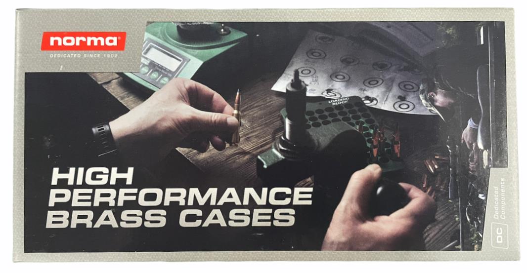 BLAH20265131NORMA #2. B 6.5 Creedmoor Norma Rifle Cases 100's