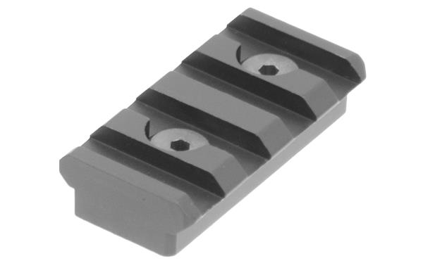 SGMTURS04S #1. UTG PRO 4-Slot Keymod Picatinny Rail Section, Black
