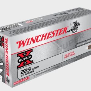 NYAW-X223WSS #1. Ammo 223 WSSM 55Gr Winchester Super-X Jacketed Soft Point 20's