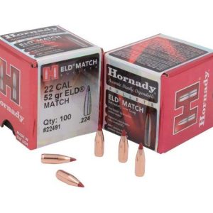 ISS22791 #2. P 22 Cal (.224) 75Gr Hornady ELD Match 100's