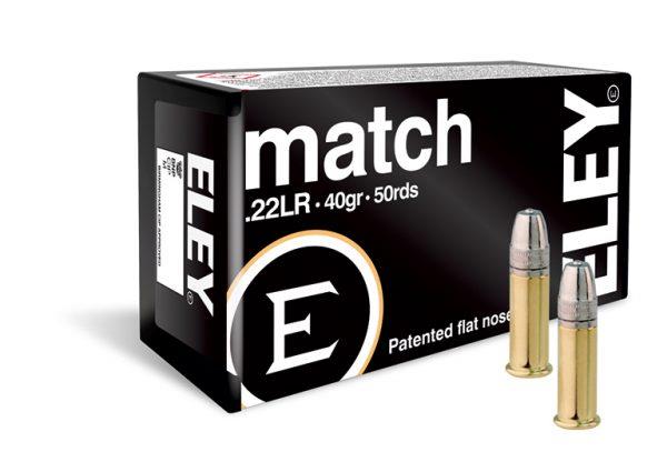 SGAE22XBM #1. Ammo 22 LR 40Gr Eley Match 50's