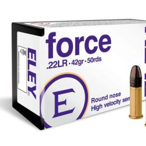 SGAE22FORCE #1. Ammo 22 LR 42Gr Eley Force High Velocity 50's