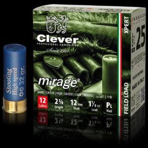 DFCL910676 #1. Ammo 12Ga 32gr Clever Mirage T2 Xpert Game Nr 5 25's