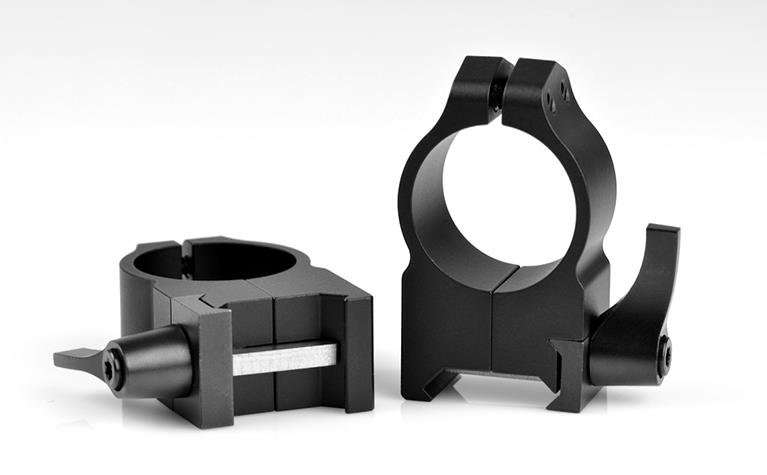 ISS202LM #1. 25mm (1 Inch) High Warne QD Matte Ringset