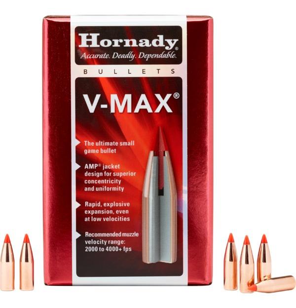 ISS22261 #1. P 22 Cal (.224) 50Gr Hornady V-Max (100)