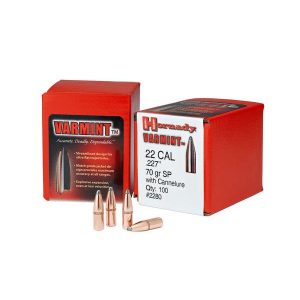 ISS2265 #1. P 22 Cal (.224) 55Gr Hornady SP 100's