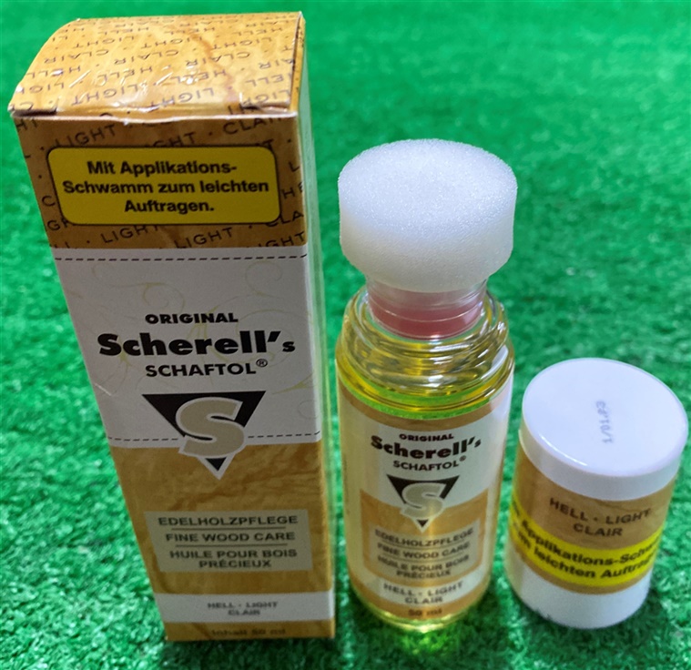 iss23814. Schaftol Stock Oil Bright / Clear 50ml