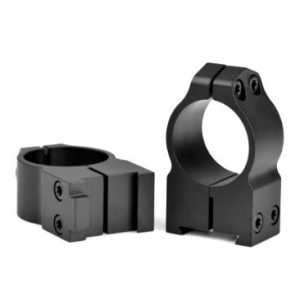 ISS2BM #1. CZ 550 25mm ( 1 Inch ) High Warne Ringset Matte Black