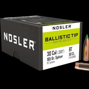 ISS30165 #2. P 30 Cal (.308) 165Gr Nosler Ballistic Tip 50