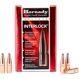 ISS3045 #1. P 30 Cal (.308) 165Gr Hornady Interlock BTSP 100's
