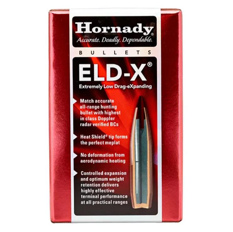 ISS3078 #3. P 30 Cal (.308) 220Gr Hornady ELD-X 100's