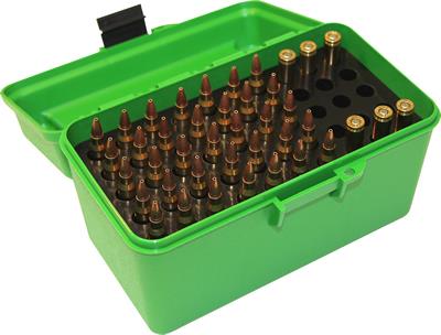 ISSH50-R-MAG-10 #1. MTM Deluxe H50 Series R-MAG Series Green Ammo Case