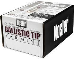 ISS52111 #1. P 204 40Gr Nosler Ballistic Tip (100)