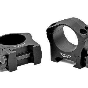 ISS7200M #1. 25mm (1 inch ) Low Weaver Warne Mountain Tech Rings Matte Black