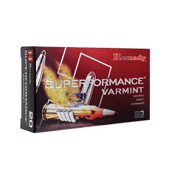 ISS8316 #2. Ammo 222 Rem 50Gr Hornady V-MAX Superformance 20's