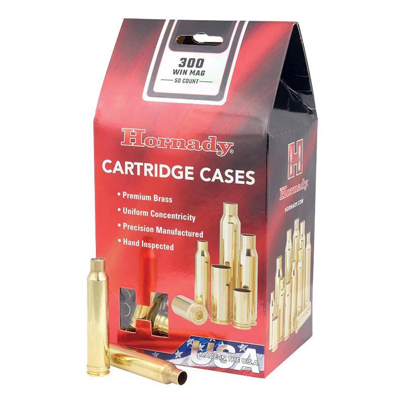ISS8670 #2. B 300 Win Mag Hornady Unprimed (50)