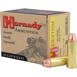 ISS9085 #1. Ammo 44 RM 240Gr Hornady XTP 20's
