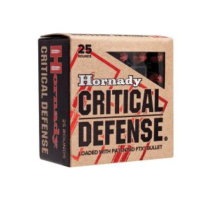 ISS90900 #1. Ammo 45 ACP 185Gr Hornady FTX Critical Defense 20's