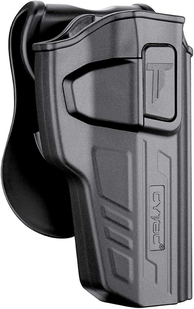 KIL40CY-T100G3 #1. Holster Defender Series Taurus T100 G3 Cytac Right Hand Black