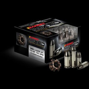 DFBR21551 #1. Ammo 9MM Luger+P 115GR TAC-XP 20's