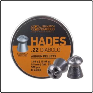 CUJSB-546290-500 #1. JSB Diabolo Hades .22/5.5mm (500)
