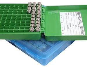 ISSP-100-9-10 #1. MTM Handgun Ammo Case P-100-9-10 380 Auto 9mm 100 Rounds