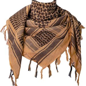 ISSGSF00010 #1. Nordiske Shemagh Coyote/Black