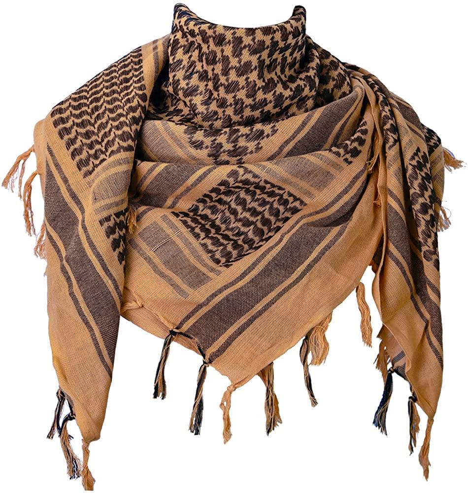 ISSGSF00010 #1. Nordiske Shemagh Coyote/Black