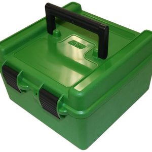 ISSR-100-10 #1. MTM Ammo Case Deluxe 22-250 375 Green 100
