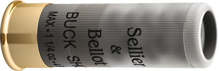 GBAE12BAAASB #1. Ammo 12GA 36Gr S&B Buck Shot AAA 25's