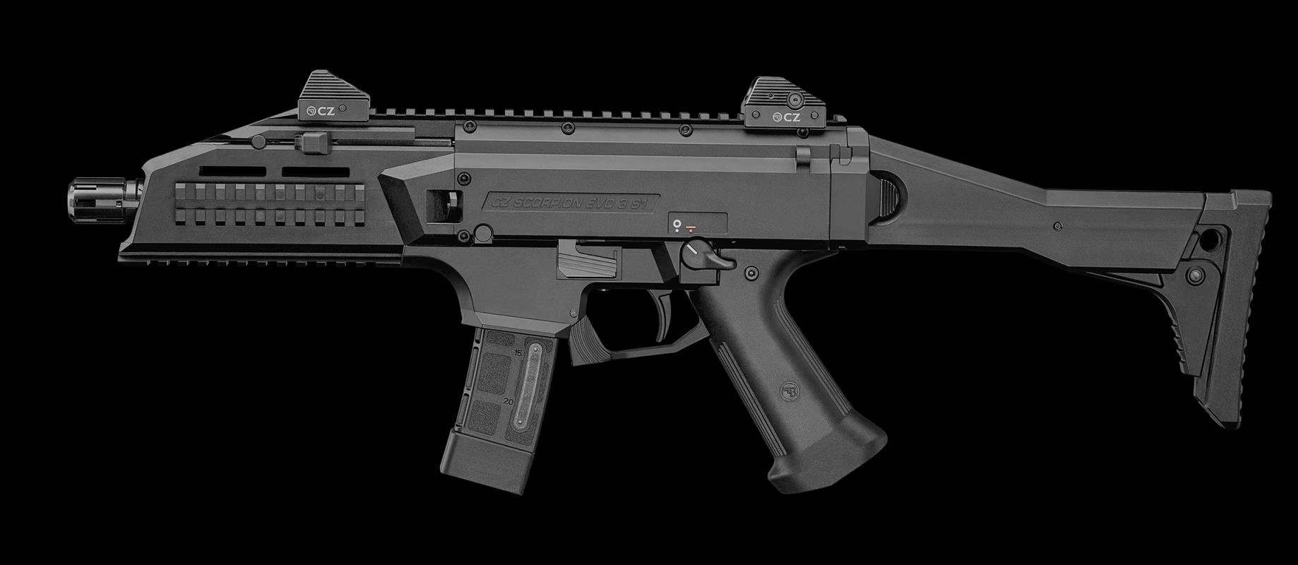 FORCZSP #1. Carbine CZ Scorpion Evo 3 S1 9mm Para