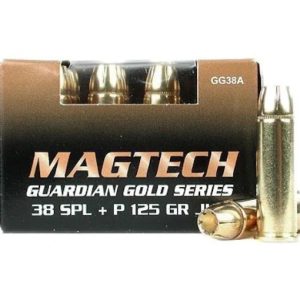 FORAH-007 #1. Ammo 38 SPL 125Gr Magtech G/Gold+P 20's