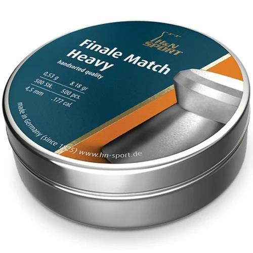 AOFHN920745215 #1. H&N Finale Match Heavy Pellet 4.5 500's