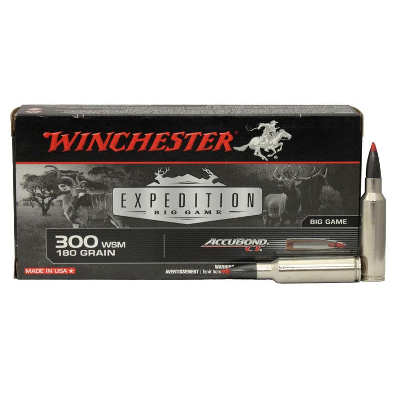 NYAW-S300WSMCT #1. Ammo 300 WSM 180Gr Winchester Accubond CT
