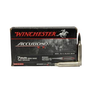 NYAW-S7MMCT #1. Ammo 7mm RM 160Gr Winchester Accubond 20's