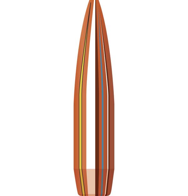 GBRBH30733 #1. P 30 Cal (.308) 208Gr Hornady BTHP Match 100's