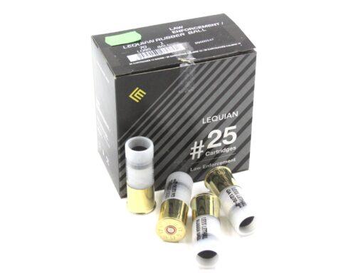 FORRI10 #1. Ammo 12 GA Rio1 Rubber Ball 25's