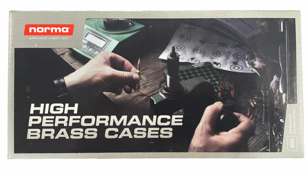 L&H20264111NORMA #2. B .25-06 Norma Rifle Cases Bag 100's