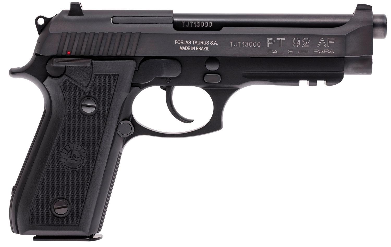 DF10024941 #1. Taurus PT 92 9MM Rail BLK 17RD/2MG Pistol