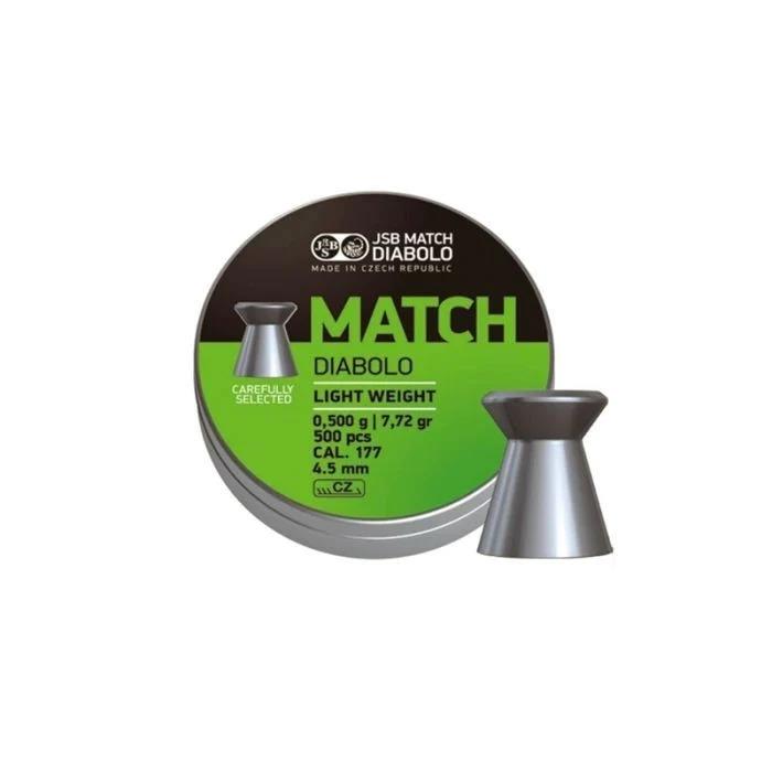 SGPEL1JSBMATCHL #1. JSB Match Light 4.49 (7.72gr) 500's