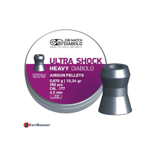 SGPEL1JSBUSHEV #1. JSB Ultra Shock Heavy 4.5 (10.3gr) 350's