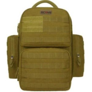 SGBAGEE008ODG #1. EcoEvo Tactical Elite Backpack L ODG