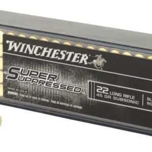 NYAW-SUP22LR #1. Ammo 22 LR 45Gr Winchester Subsonic 100's