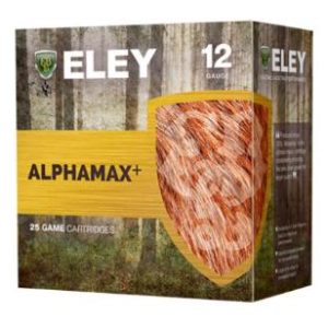SGAE12F6534SG #1. Ammo 12Ga 34gr Eley Alphamax 70mm SG 25's