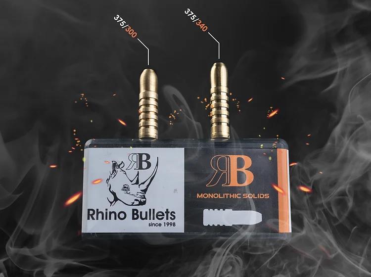 RHI375/300/S20 #1. P 375 Cal (.375) 300Gr Rhino Solid 20's