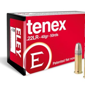 SGAE22TENEX #1. Ammo 22 LR 40Gr Eley Tenex 50's