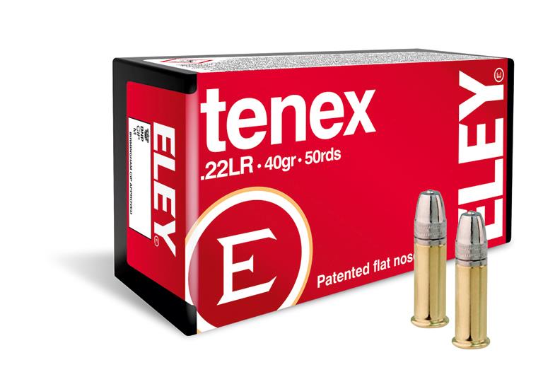 SGAE22TENEX #1. Ammo 22 LR 40Gr Eley Tenex 50's
